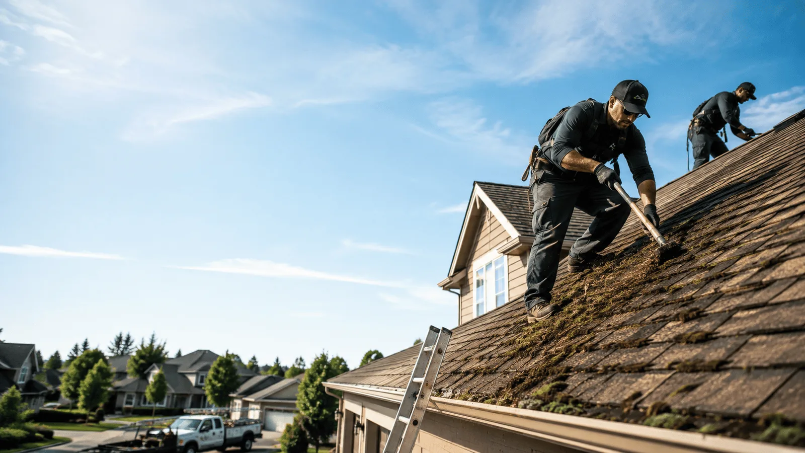 Roof Moss Removal in Half Moon Bay, CA near me